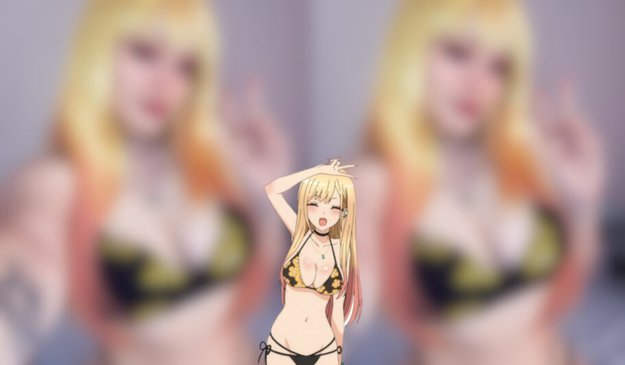 Modelo Nina Merigold transforma-se na Marin de My Dress-Up Darling em um cosplay apaixonante