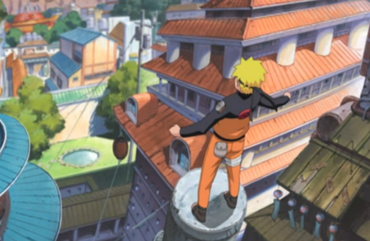 Naruto - Em qual episódio Naruto voltou para Konoha?