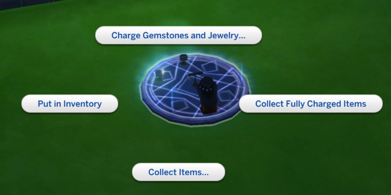 The Sims 4 - Como carregar cristais