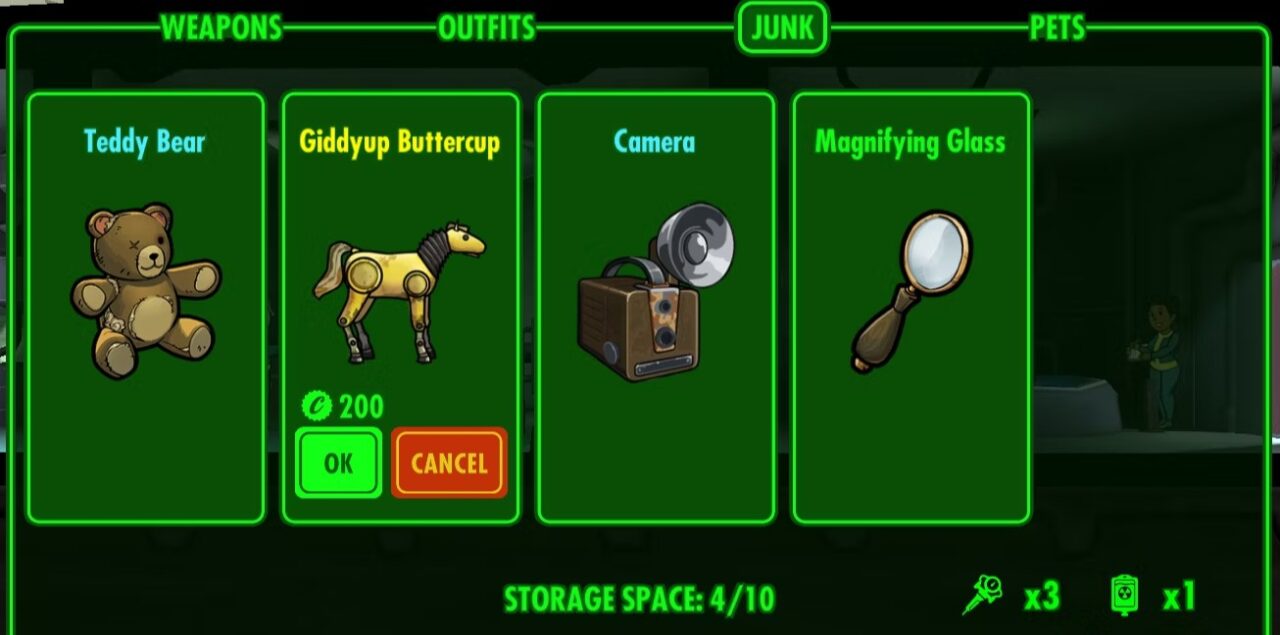 Qual o uso do Lixo no Fallout Shelter
