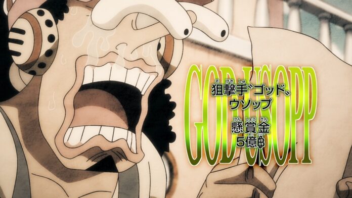 One Piece – Em qual episódio Usopp recebe sua terceira recompensa?