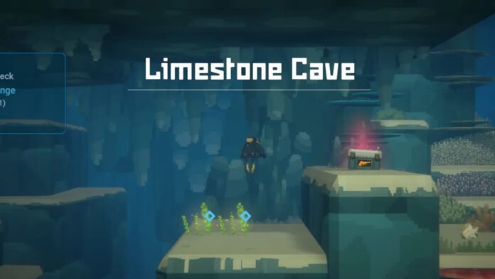 dave the diver caverna de calcário