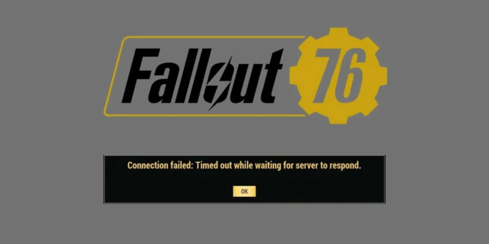 Como corrigir o erro “Falha na conexão: falha na entrada do jogador” em Fallout 76