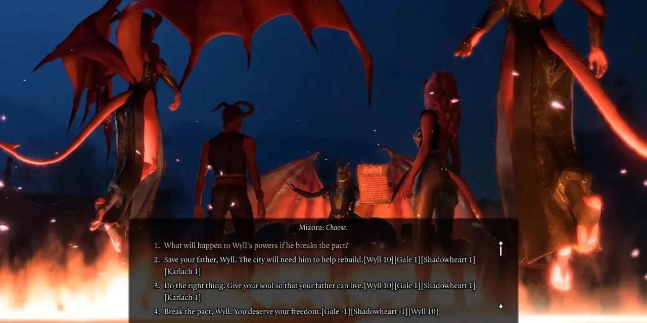 Baldur's Gate 3 - Como Quebrar o Pacto de Wyll com Mizora