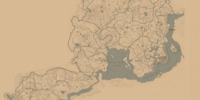 Red Dead Redemption 2 - Como Desbloquear o Mapa Inteiro