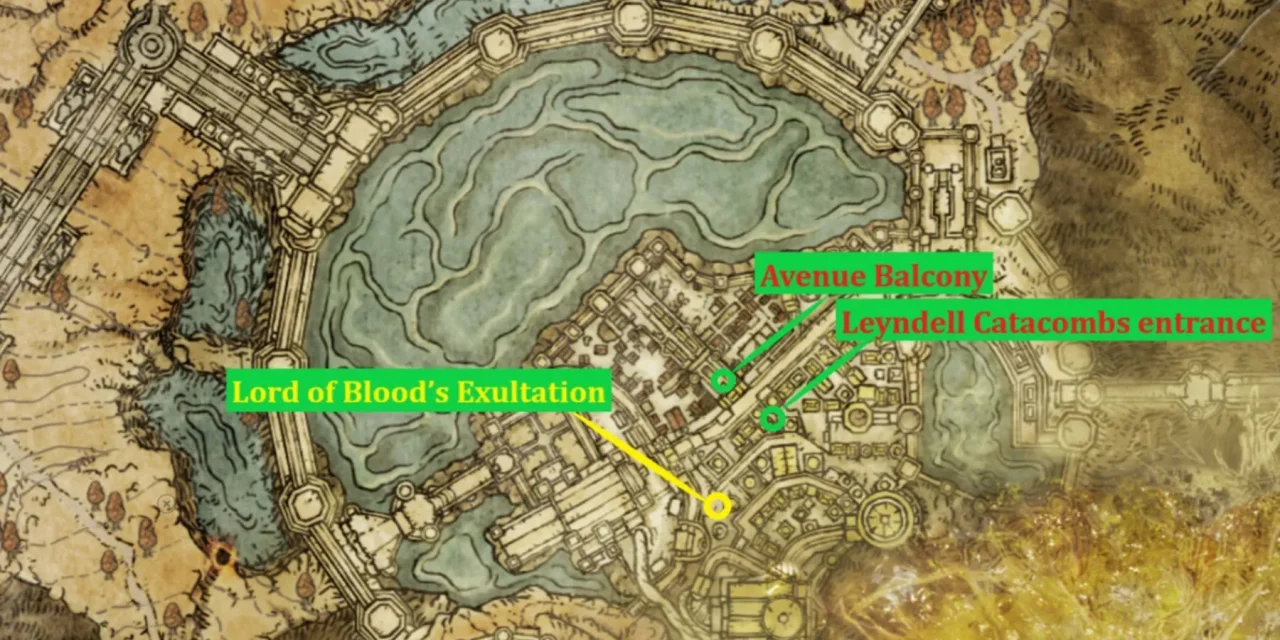 Elden Ring - Como conseguir o talismã Exultação do Lorde de Sangue