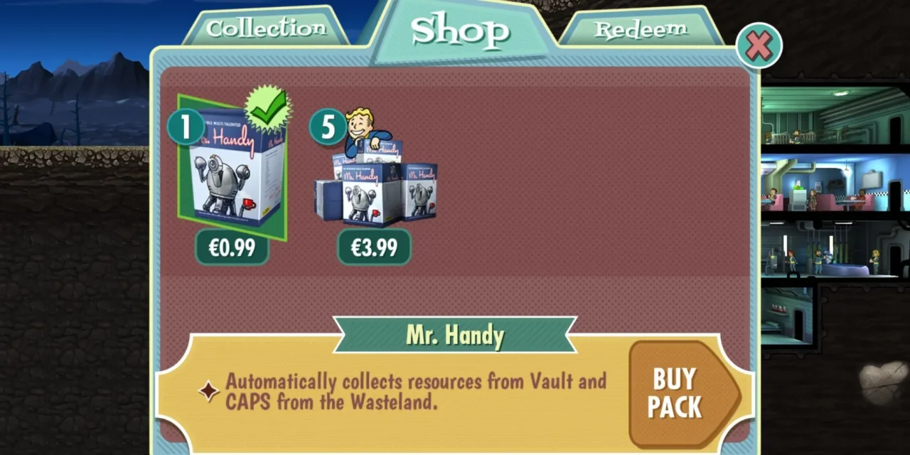 Como Conseguir o Mr. Handy no Fallout Shelter
