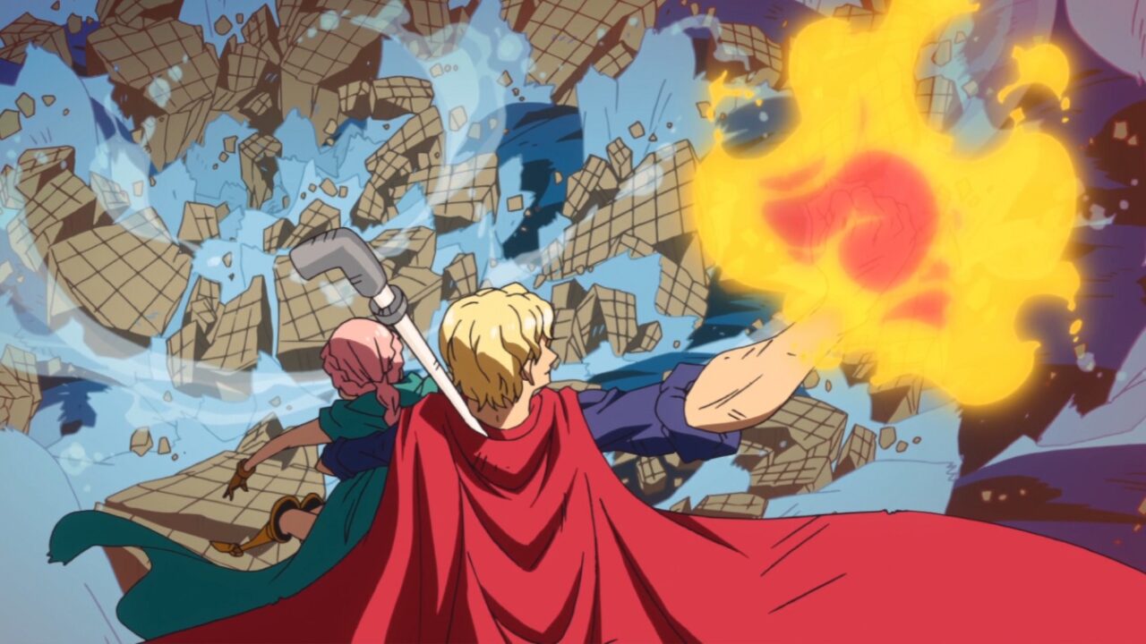 Em qual episódio de One Piece Sabo ganha os poderes de Ace?