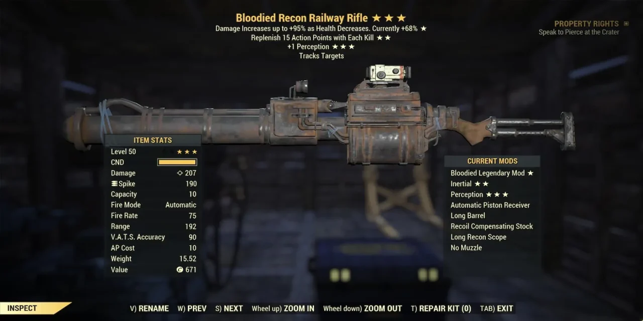 Como Desbloquear Mais Mods de Armas em Fallout 76