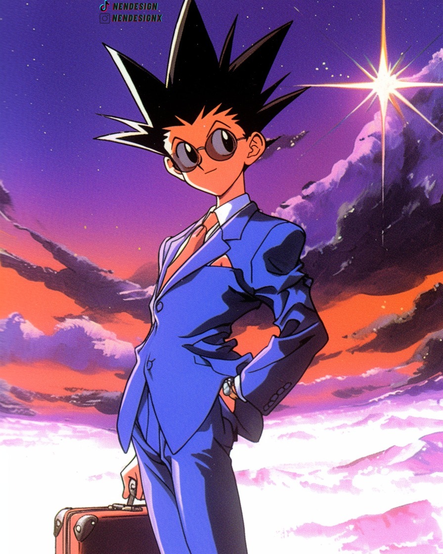 Veja como seriam os personagens de Hunter x Hunter no estilo artístico de Dragon Ball Z