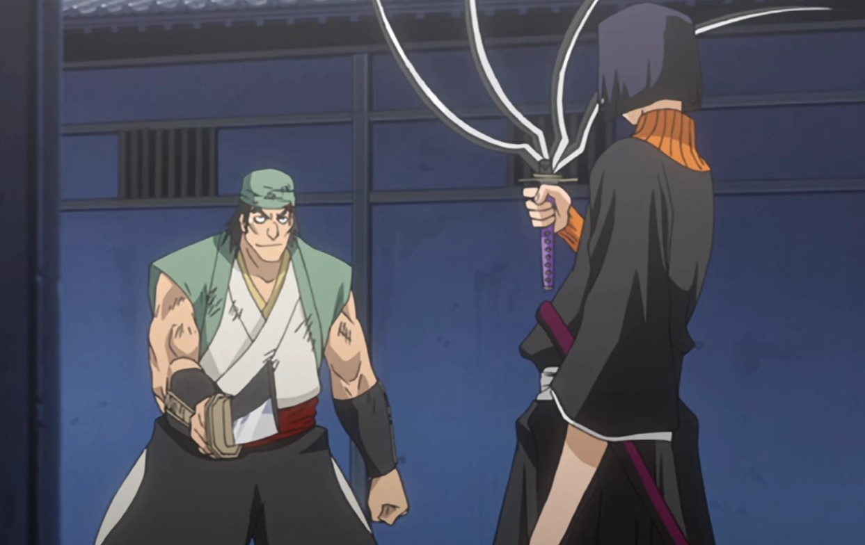 Em qual episódio de Bleach Ganju luta contra Yumichika? Critical Hits