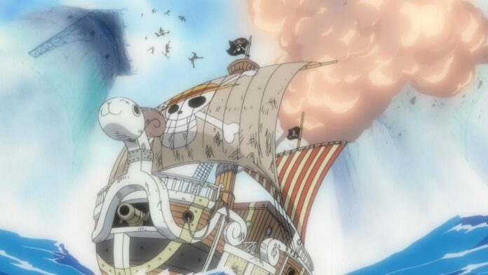 Em qual episódio de One Piece o Going Merry salva os Chapéus de Palha?