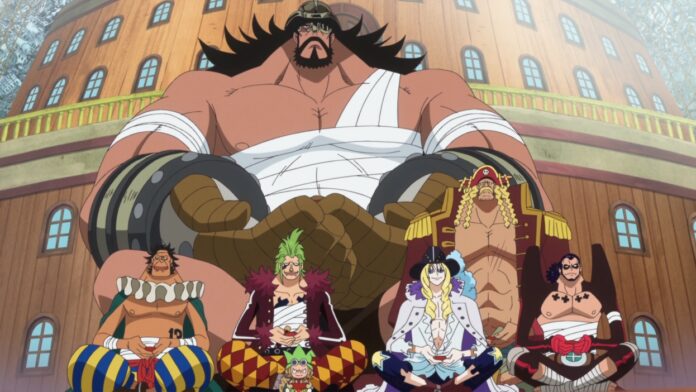 Em qual episódio de One Piece é criada a Grande Frota do Chapéu de Palha?