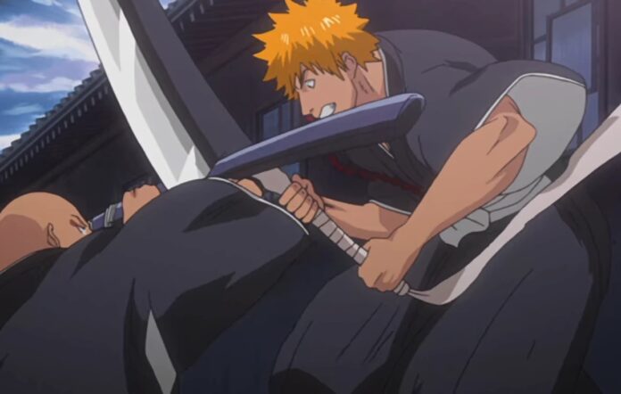 Em qual episódio de Bleach Ichigo luta contra Ikkaku?