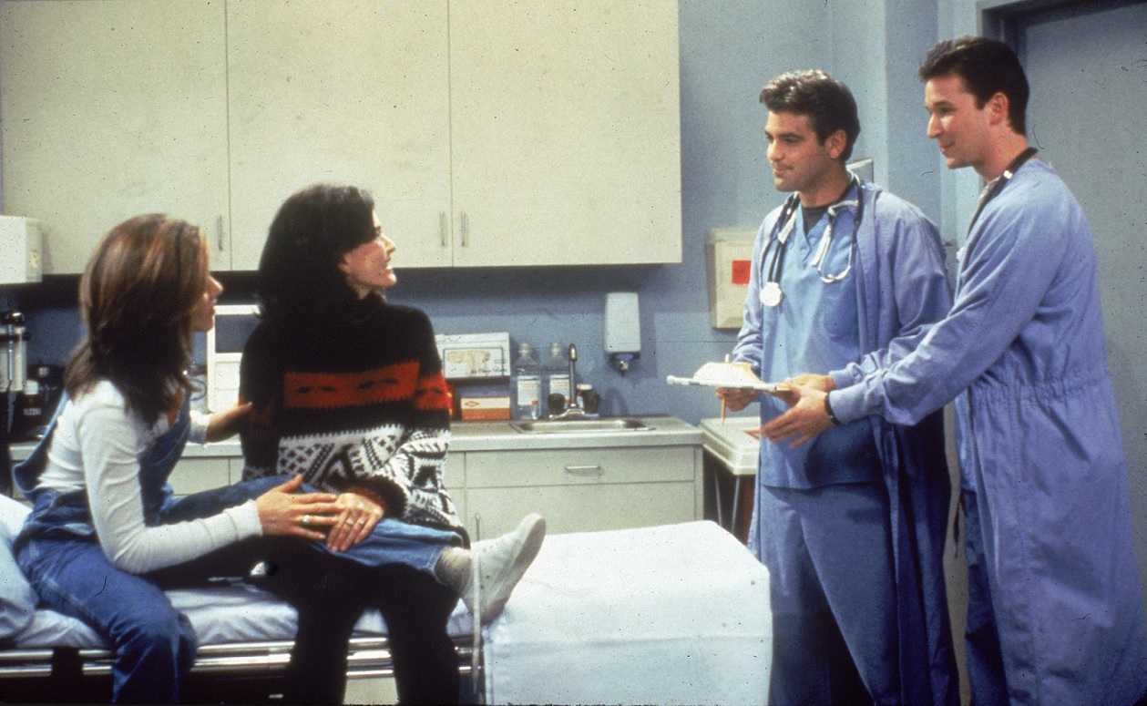 Em qual episódio George Clooney aparece em Friends?