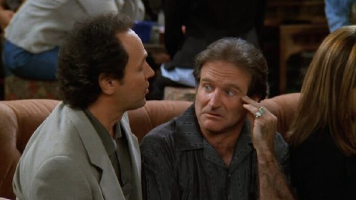 Em qual episódio Robin Williams aparece em Friends?