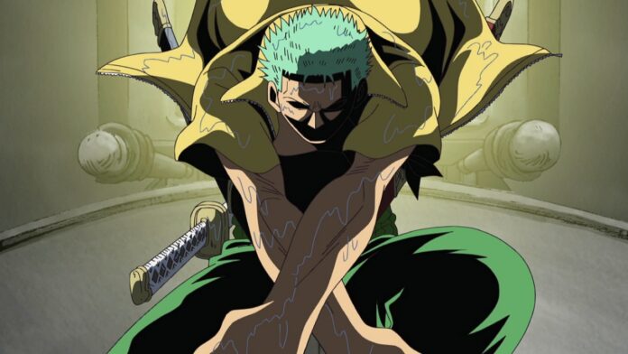 Em qual episódio de One Piece Zoro corta o Trem Oceânico?