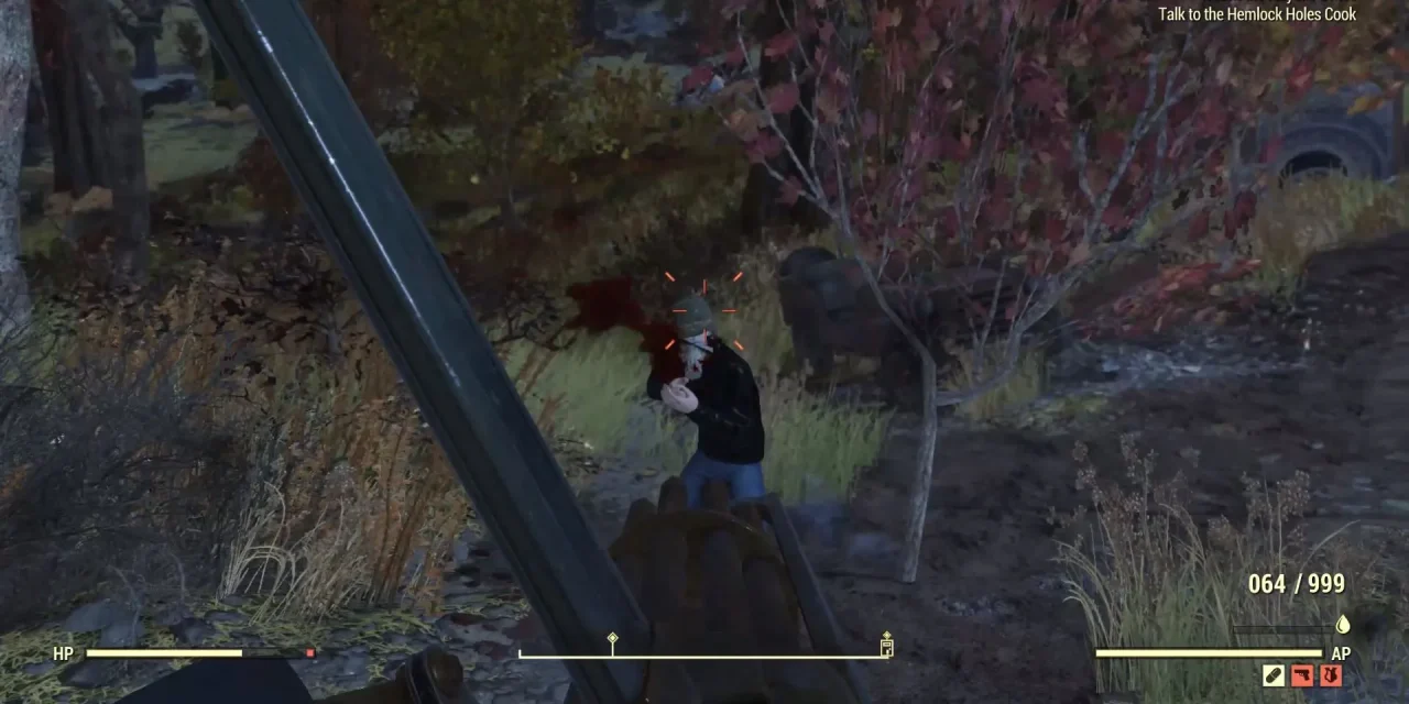 Localização da Águia de Sangue em Fallout 76