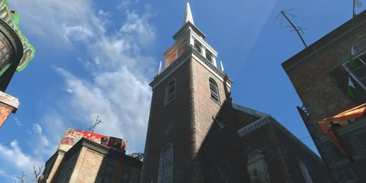 Localização da Antiga Igreja do Norte em Fallout 4 