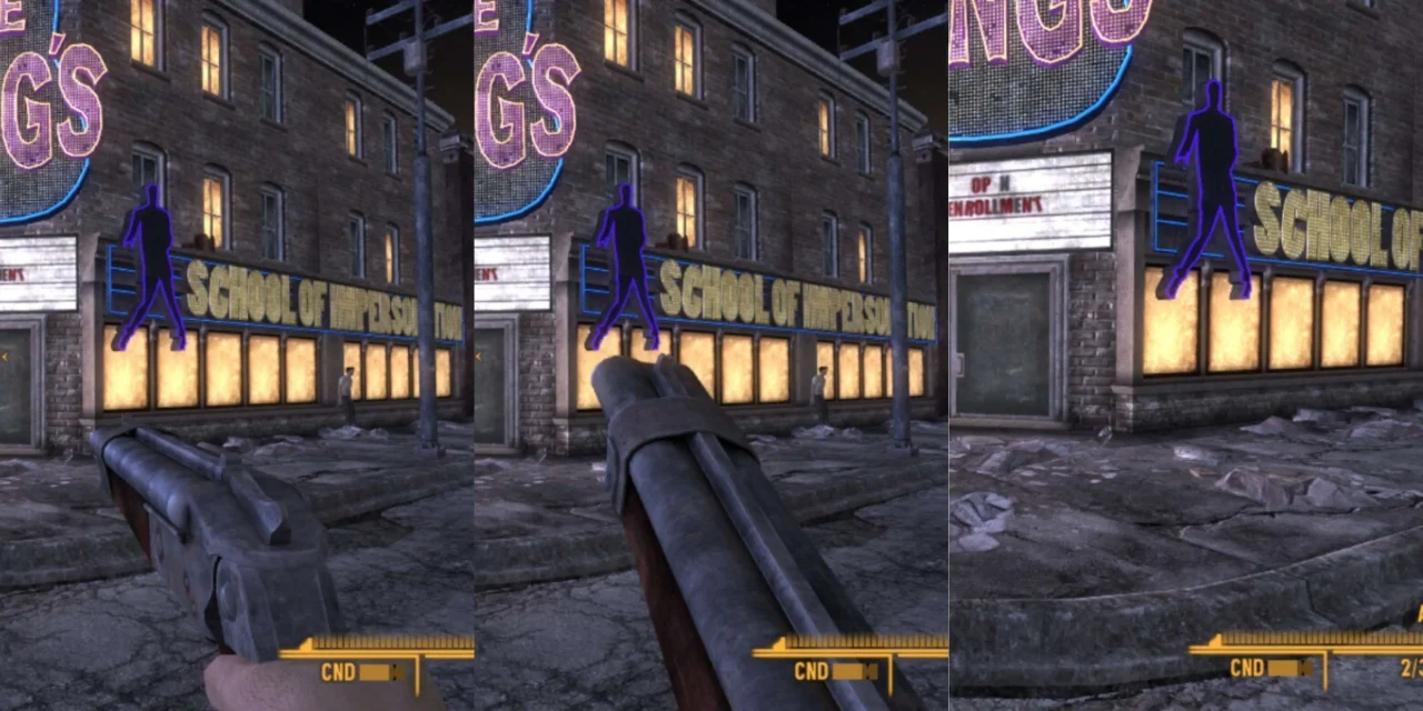 Como abaixar sua arma em Fallout: New Vegas