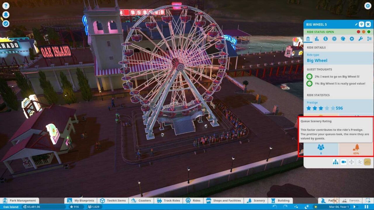 Como aumentar a classificação do cenário em Coaster Critical Hits