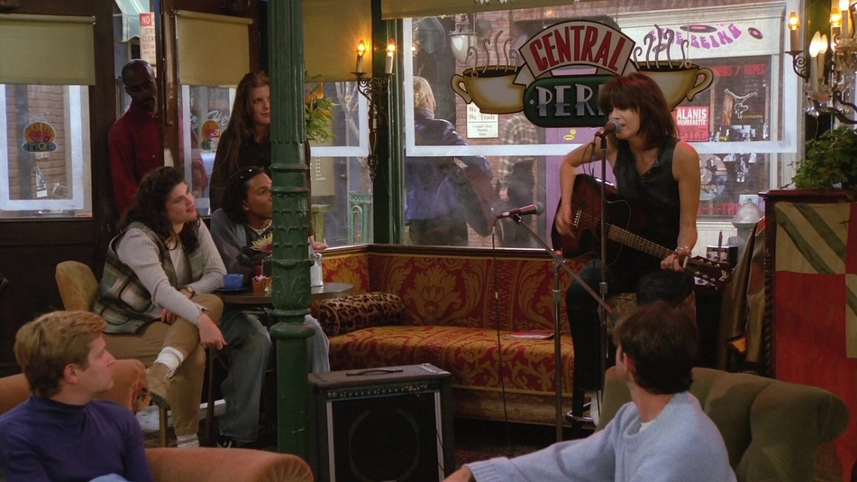 Em qual episódio Chrissie Hynde aparece em Friends?