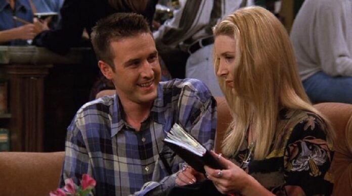 Em qual episódio David Arquette aparece em Friends?