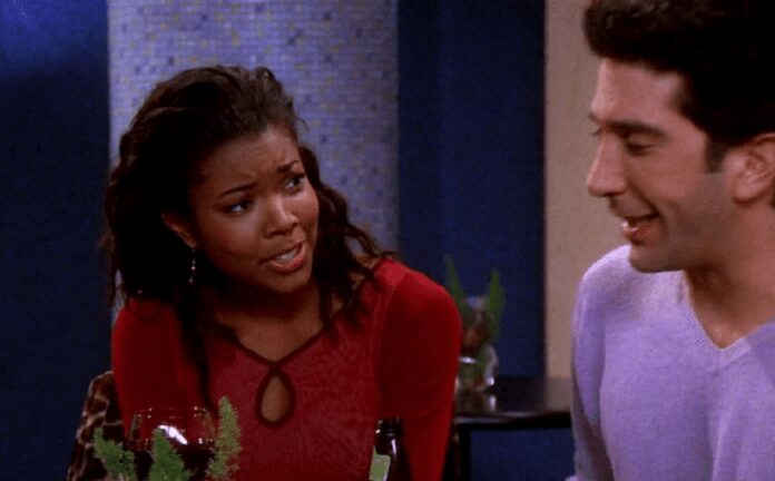 Em qual episódio Gabrielle Union aparece em Friends?