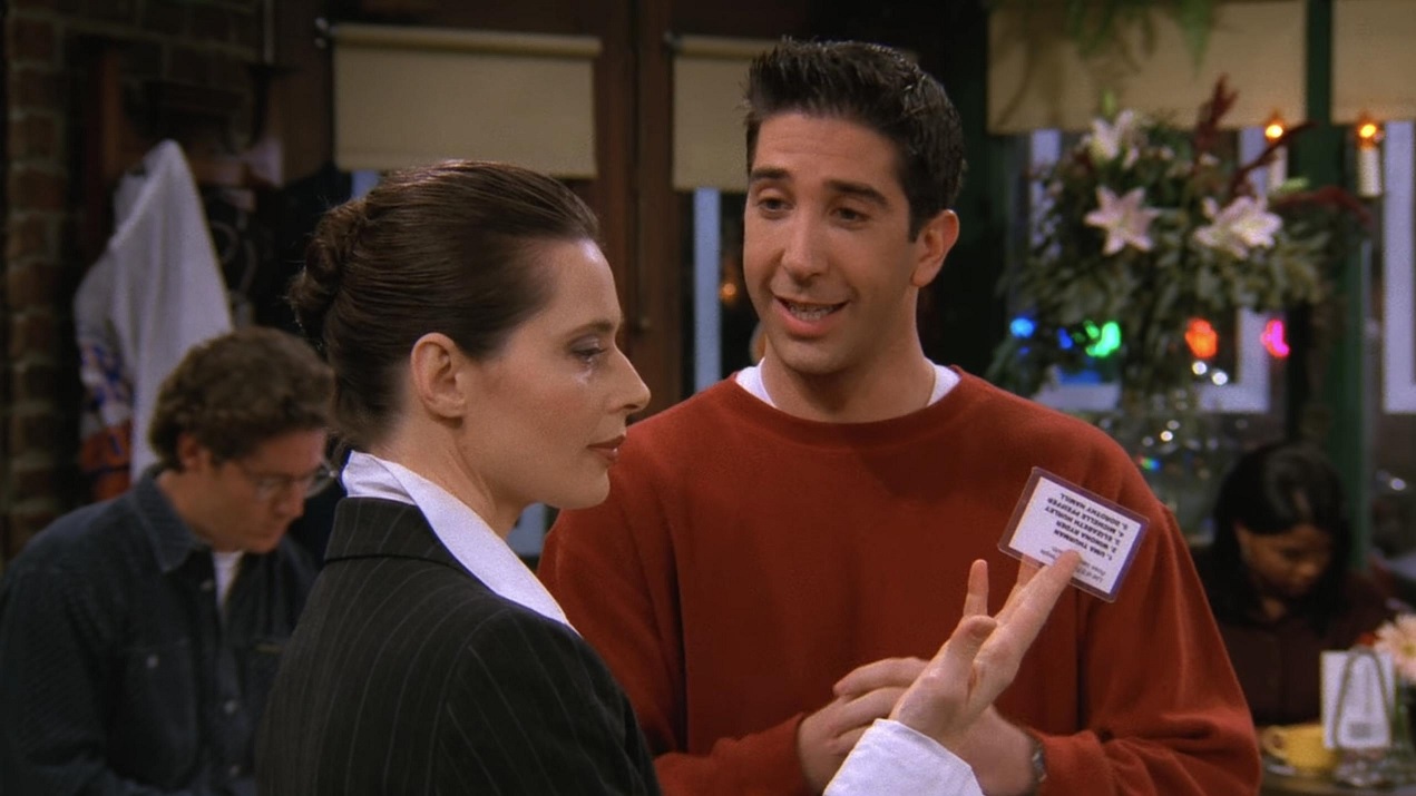 Em qual episódio Isabella Rossellini aparece em Friends?