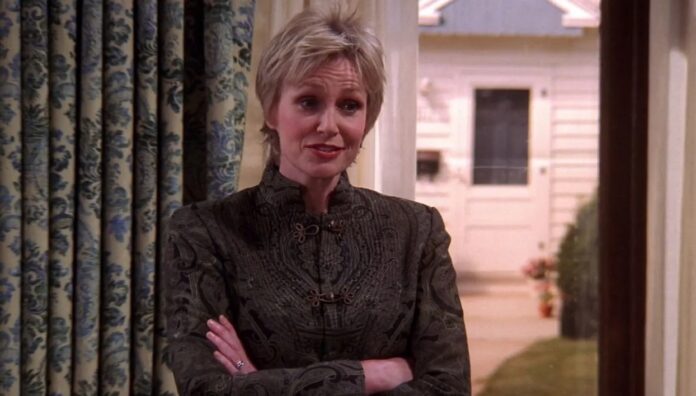 Em qual episódio Jane Lynch aparece em Friends?