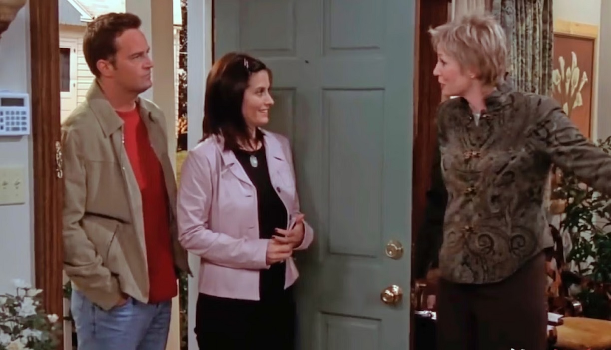 Em qual episódio Jane Lynch aparece em Friends?