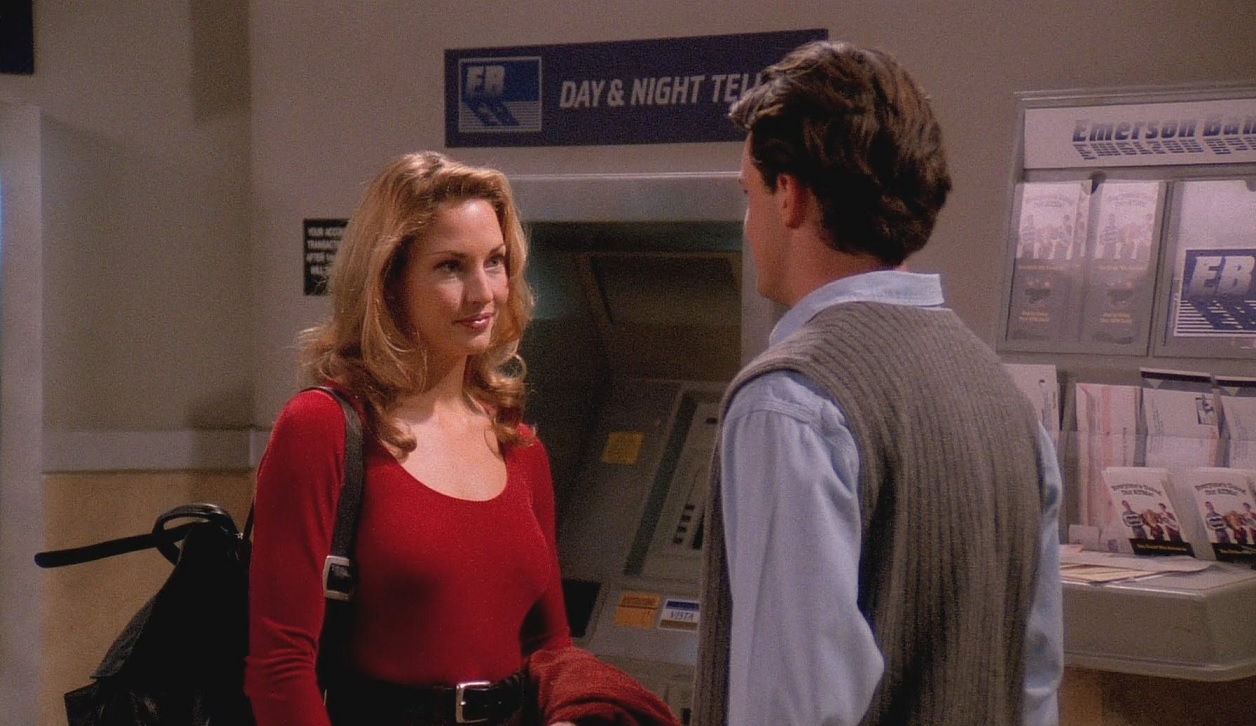 Em qual episódio Jill Goodacre aparece em Friends?