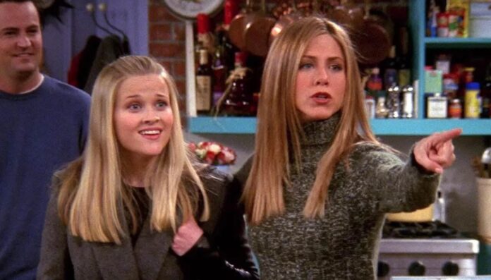 Em qual episódio Reese Witherspoon aparece em Friends?