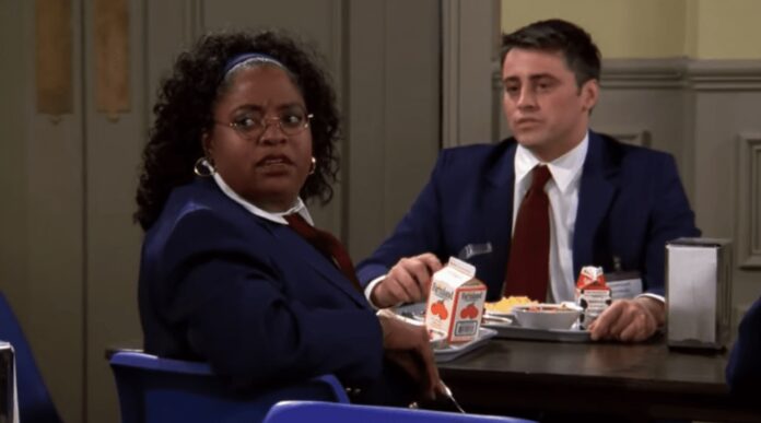 Em qual episódio Sherri Shepherd aparece em Friends?