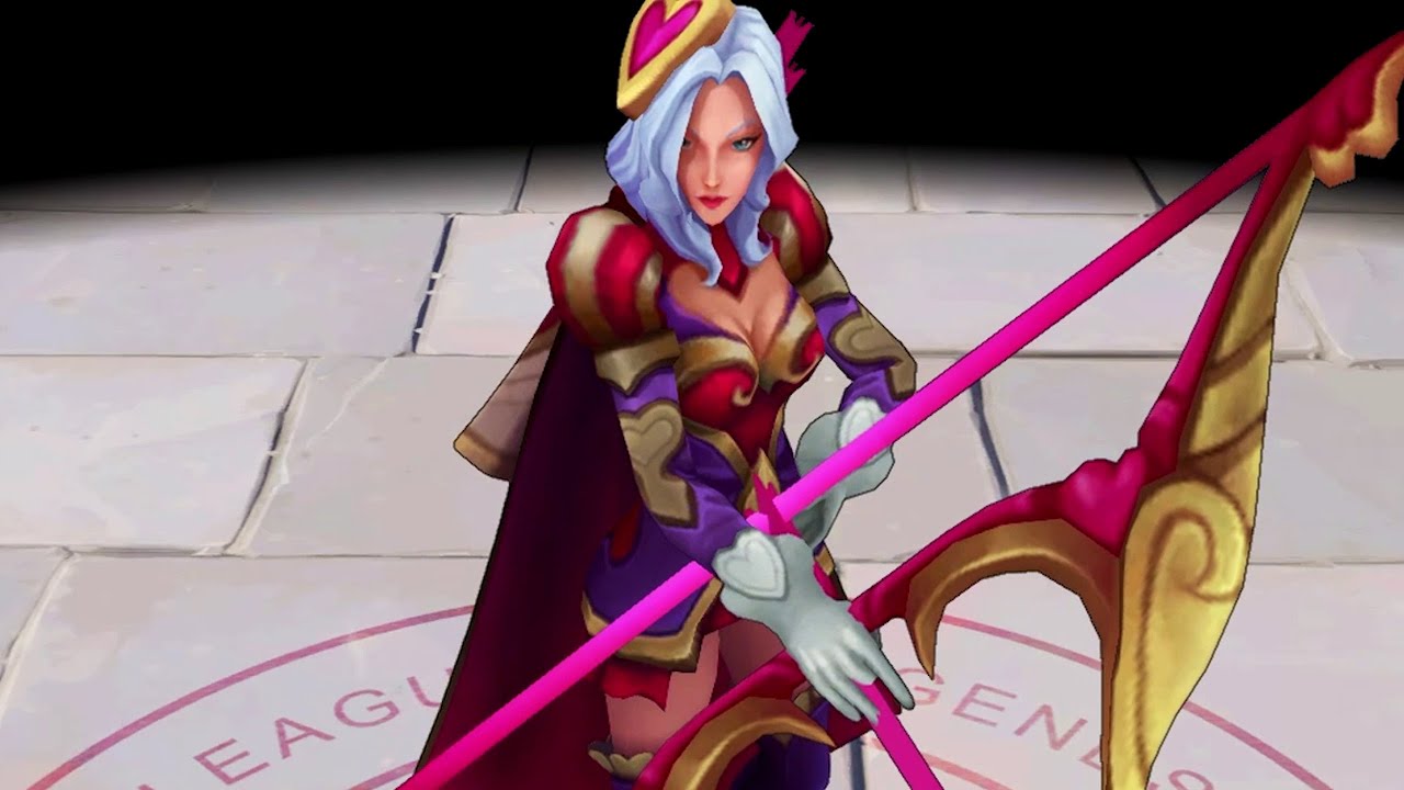 Fã de League of Legends reproduz um impecável cosplay da skin Ashe Cupido Mortal