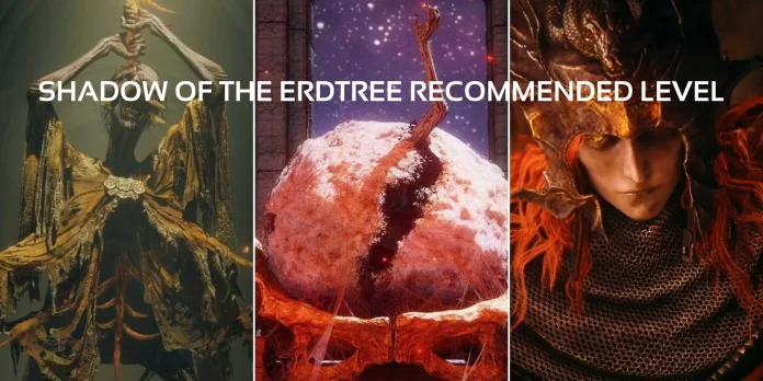 Qual nível você deve estar para a DLC Shadow of the Erdtree em Elden Ring