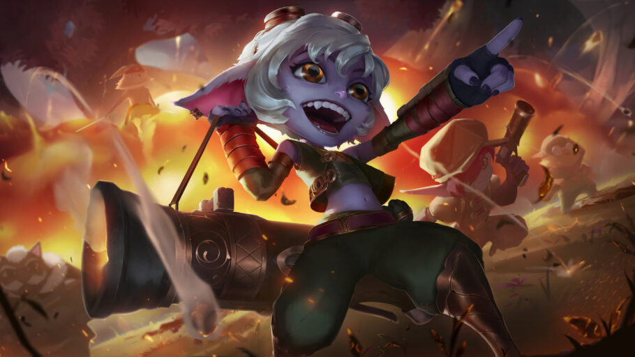 Modelo dá vida a um espetacular cosplay da Tristana de League of Legends