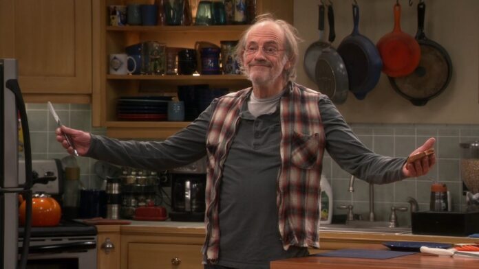 Em qual episódio Christopher Lloyd aparece em The Big Bang Theory?