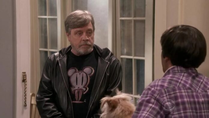 Em qual episódio Mark Hamill aparece em The Big Bang Theory?