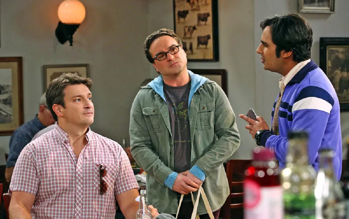 Em qual episódio Nathan Fillion aparece em The Big Bang Theory?