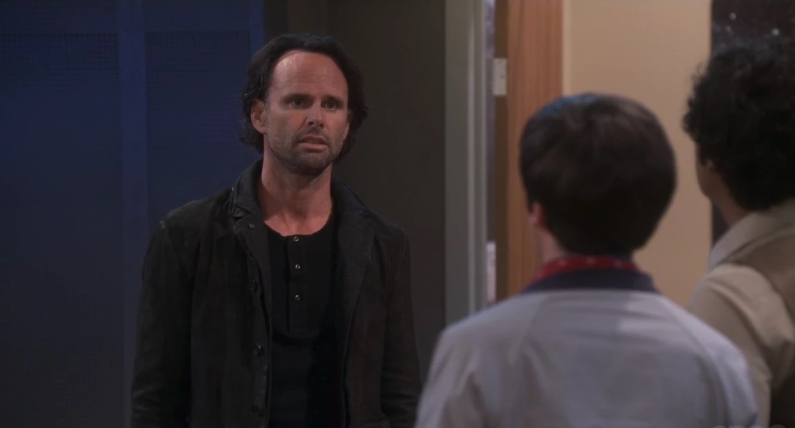 Em qual episódio Walton Goggins aparece em The Big Bang Theory? 