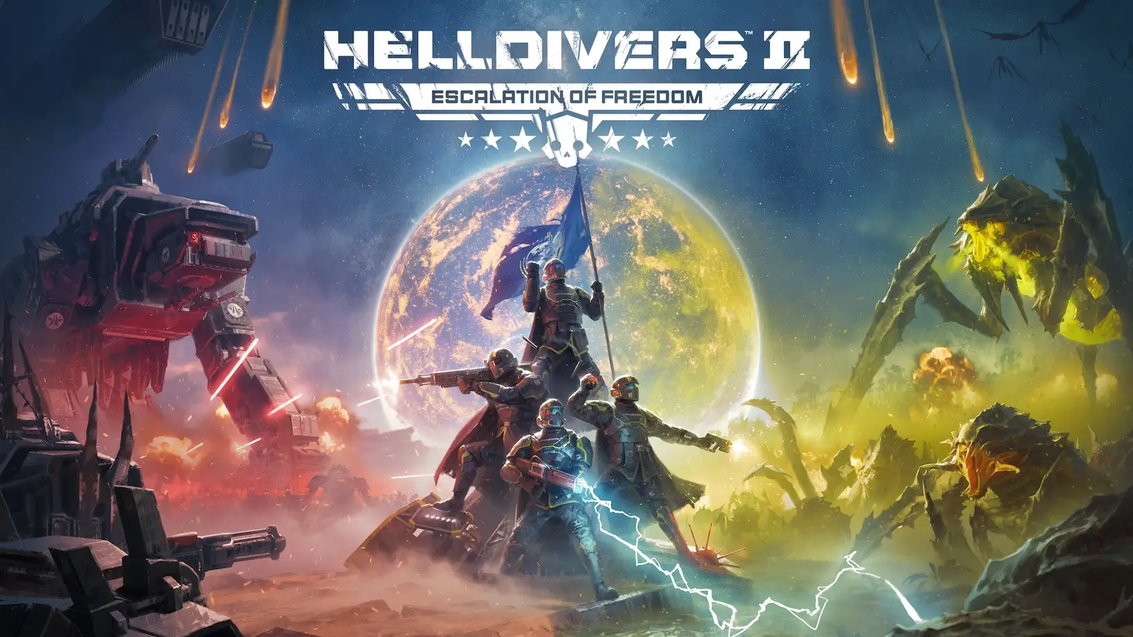 Helldivers 2 ganhará expansão Escalation of Freedom - Critical Hits