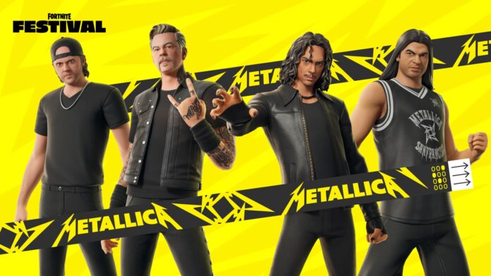 fortnite metallica