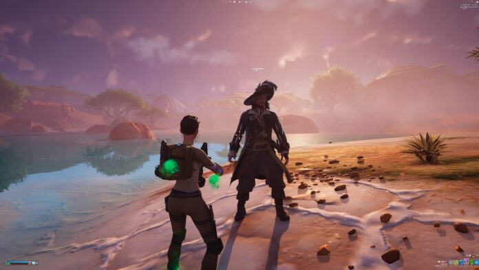 fortnite personagem de duelo piratas do caribe