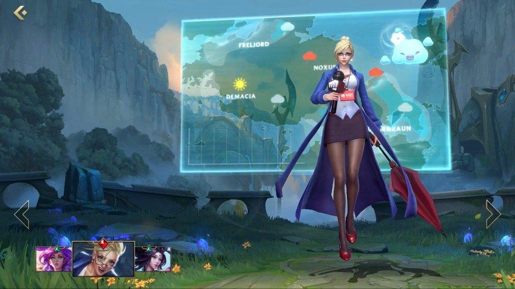 Perfeito cosplay da Skin Janna Previsão do Tempo de League of Legends é de tirar o fôlego