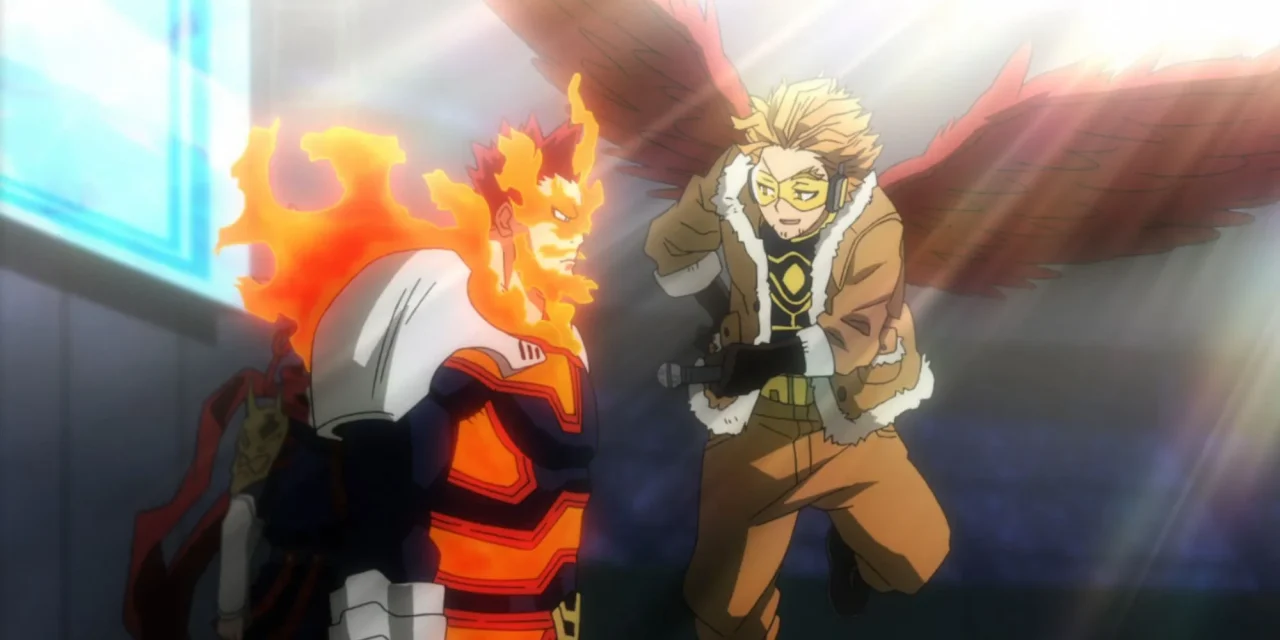 Por que Hawks e Endeavor são um par perfeito em My Hero Academia