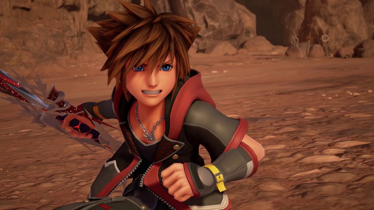 Este é um perfeito cosplay do Sora de Kingdom Hearts 2