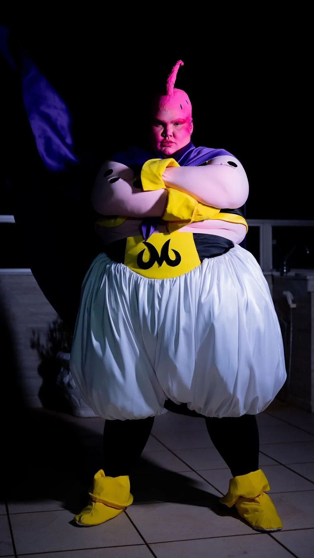 Thais Carla fez um cosplay sensacional do Majin Boo de Dragon Ball Z