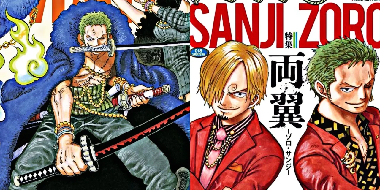 Oda revela a verdadeira inspiração por trás de Zoro e Sanji em One Piece