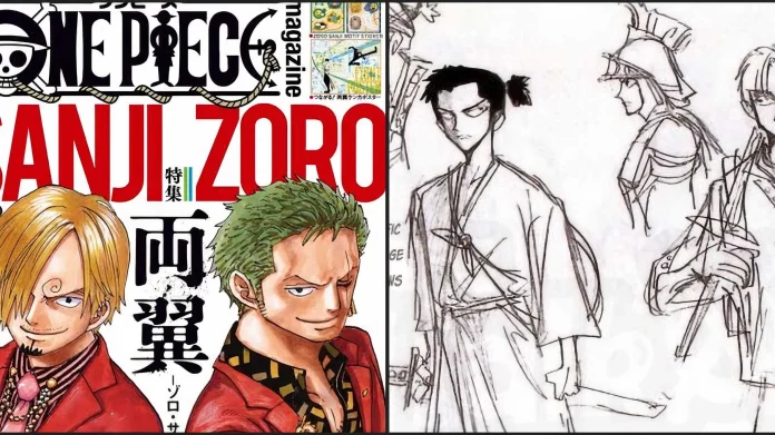 Oda revela a verdadeira inspiração por trás de Zoro e Sanji em One Piece